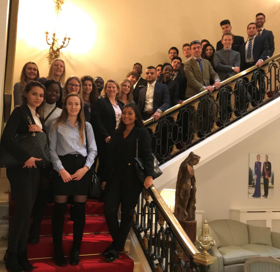 Les étudiants en Management international en visite à Londres !