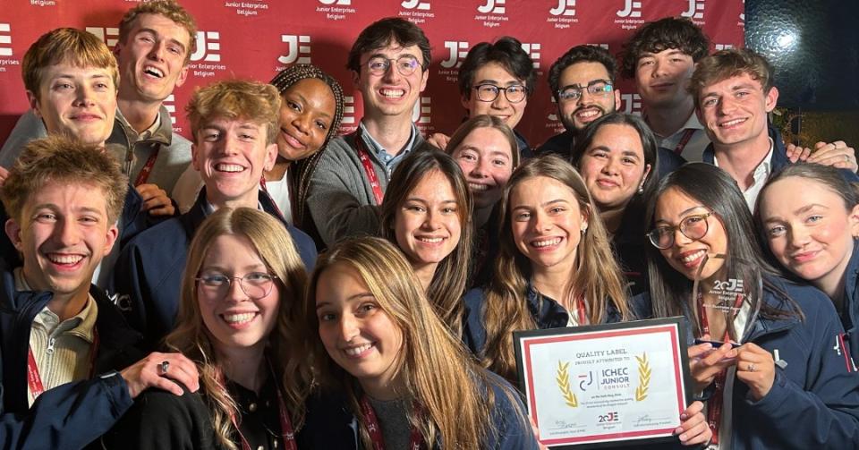 ICHEC Junior Consult élue "Best Business Approach"