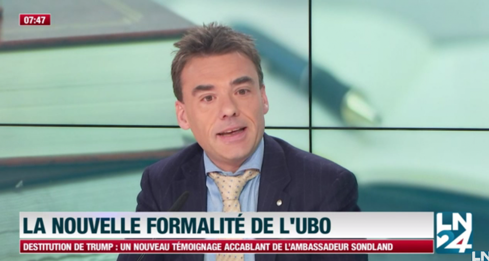 Patrick Saerens décortique les UBO sur LN24