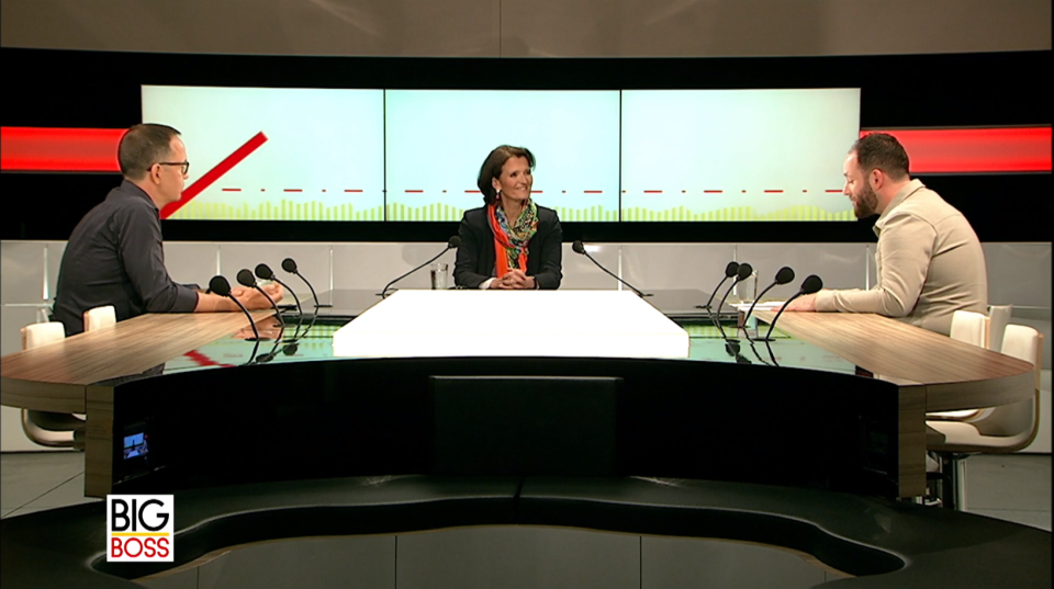 Brigitte Chanoine dans l'émission Big Boss - BX1
