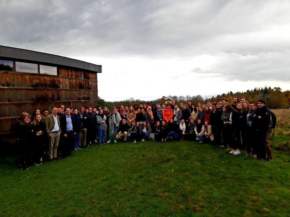 Les étudiants en PME Management en visite à l’usine de Spa Monopole !